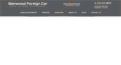 Desktop Screenshot of glenwoodforeigncar.com